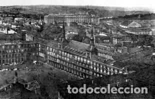 Arte: MADRID: PLAZA MAYOR DESDE LA TORRE DE Sta. CRUZ