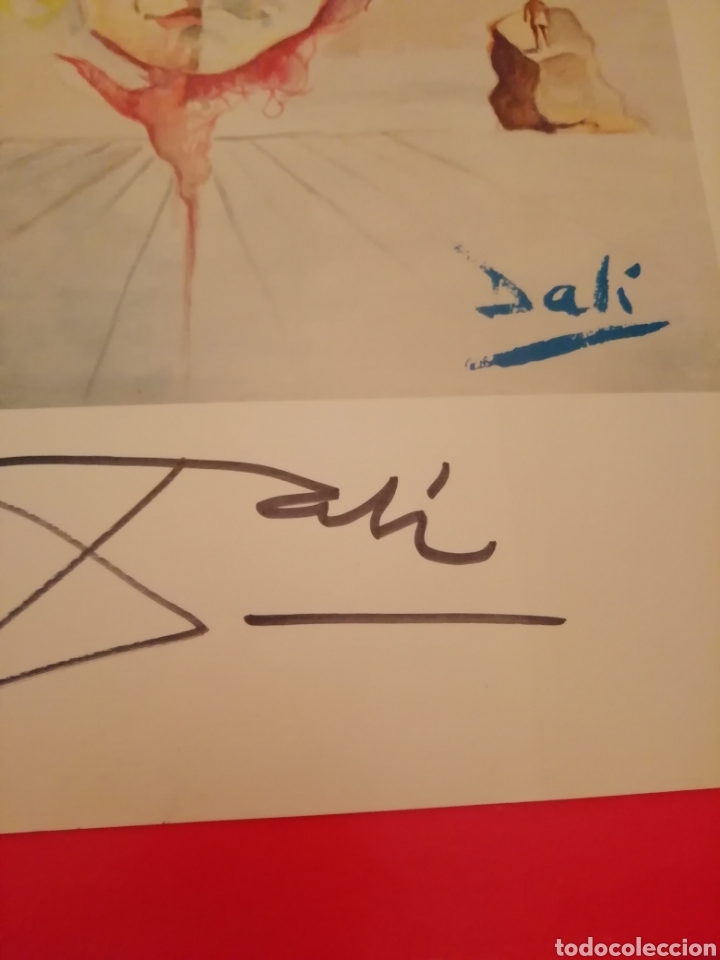 Arte: Litograf&iacute;a de Dali firmada y numerada - Foto 2