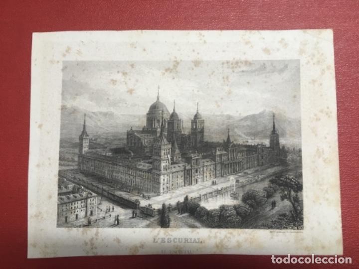 Arte: L&rsquo;ESCURIAL ,EL ESCORIAL.F CHARDONAINE PARIS .15,5x11