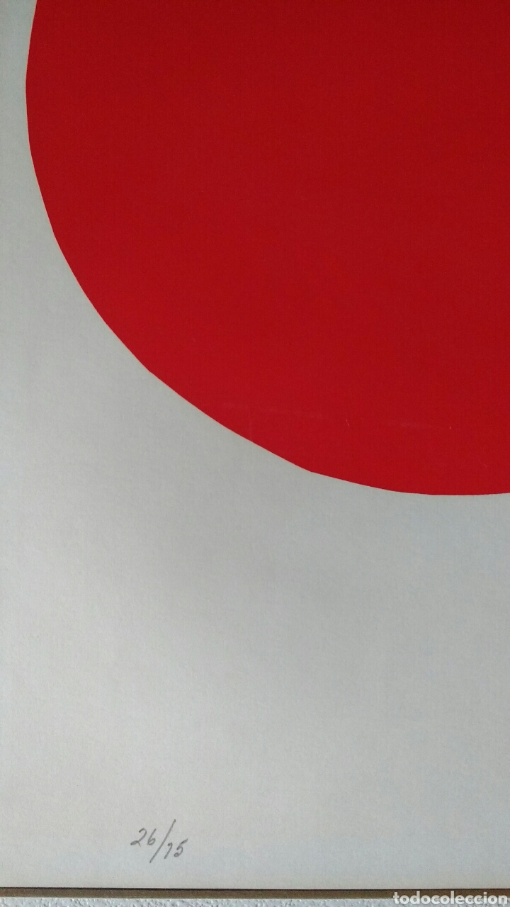 Arte: Luis Feito. Litograf&iacute;a firmada y numerada. - Foto 10
