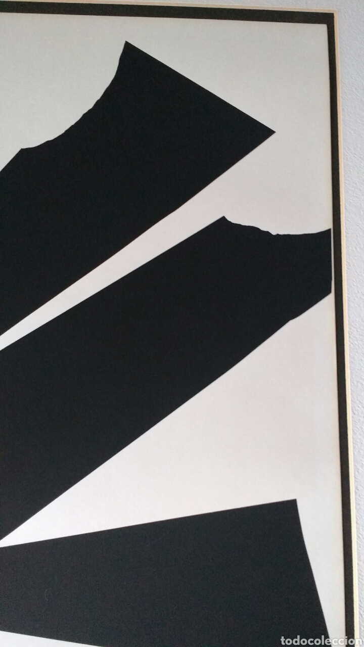 Arte: Luis Feito. Litograf&iacute;a firmada y numerada. - Foto 13