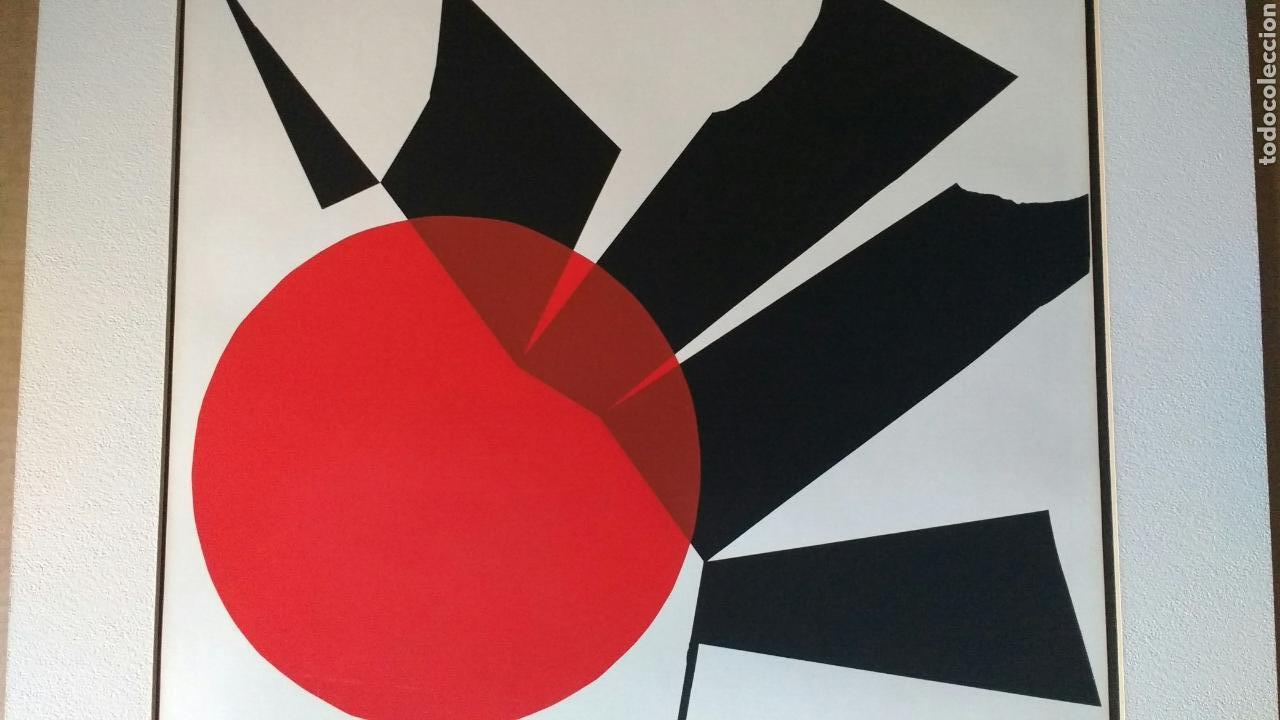 Arte: Luis Feito. Litograf&iacute;a firmada y numerada. - Foto 1
