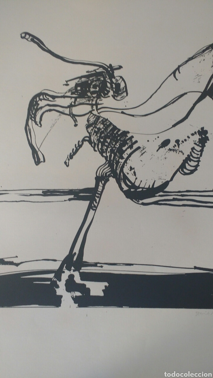 Arte: Bonifacio. Litograf&iacute;a firmada y numerada. - Foto 1