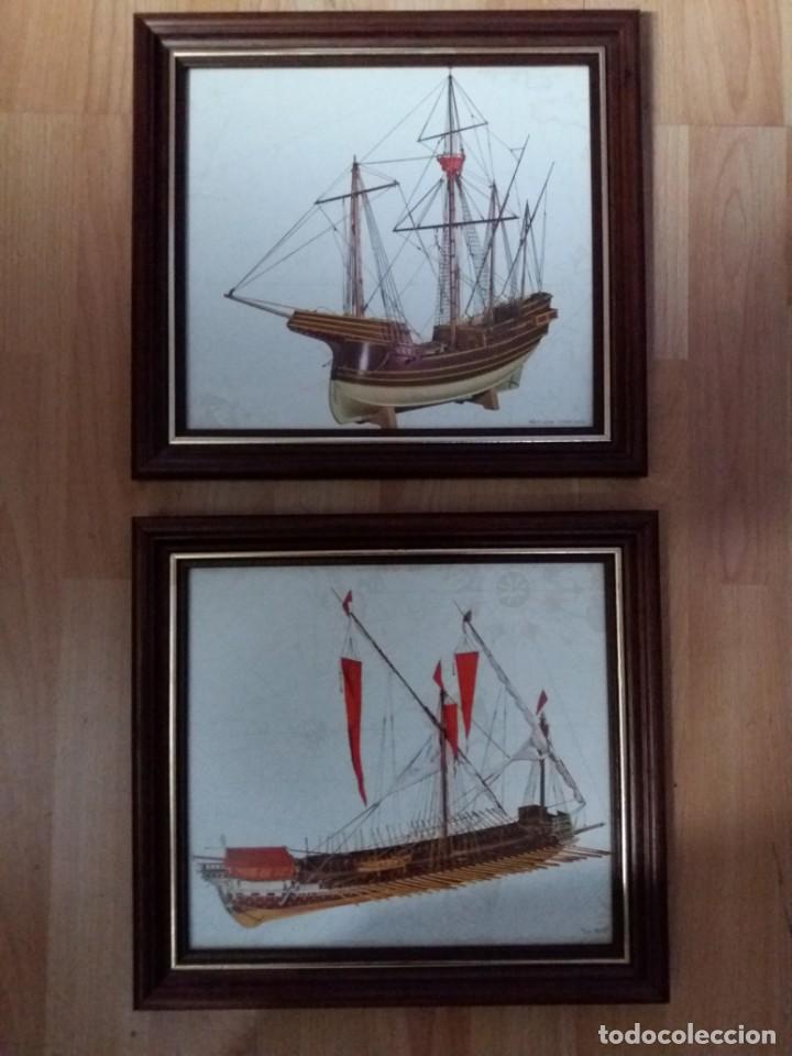 Arte: COLECCI&Oacute;N 9 CUADROS BARCOS - Foto 4