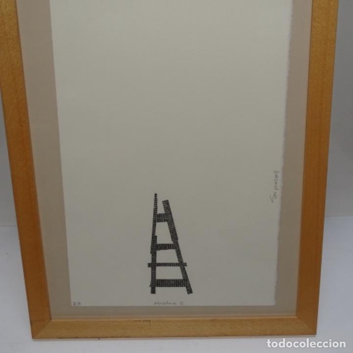 Arte: Litograf&iacute;a 3/3.escalera Ii. - Foto 2