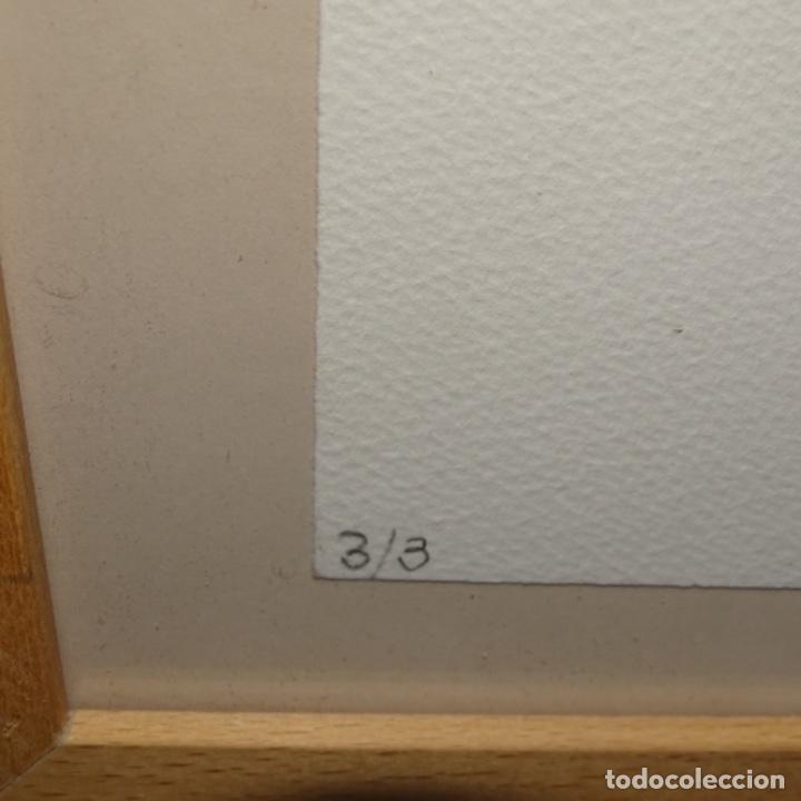 Arte: Litograf&iacute;a 3/3.escalera Ii. - Foto 3