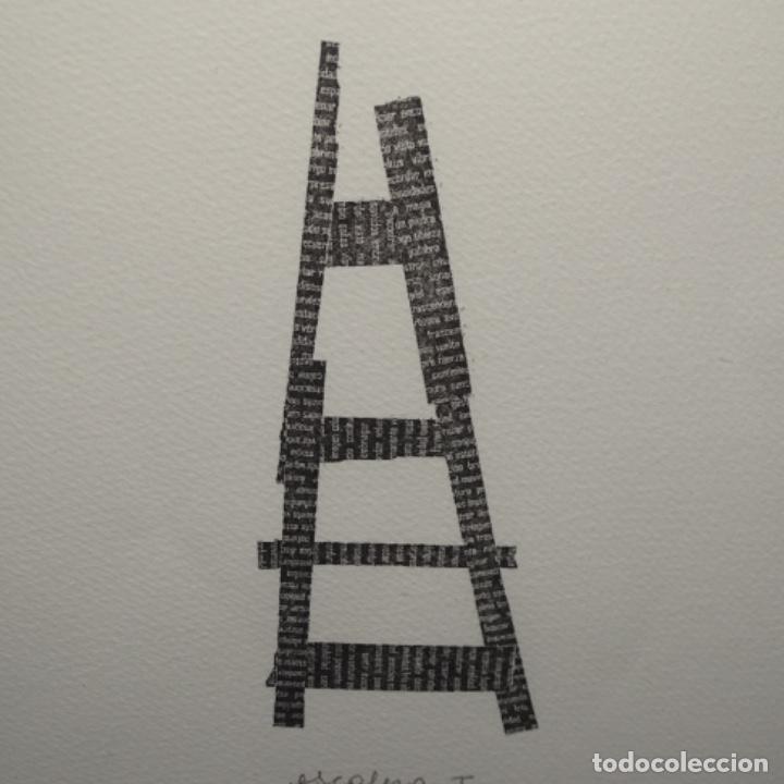 Arte: Litograf&iacute;a 3/3.escalera Ii. - Foto 5