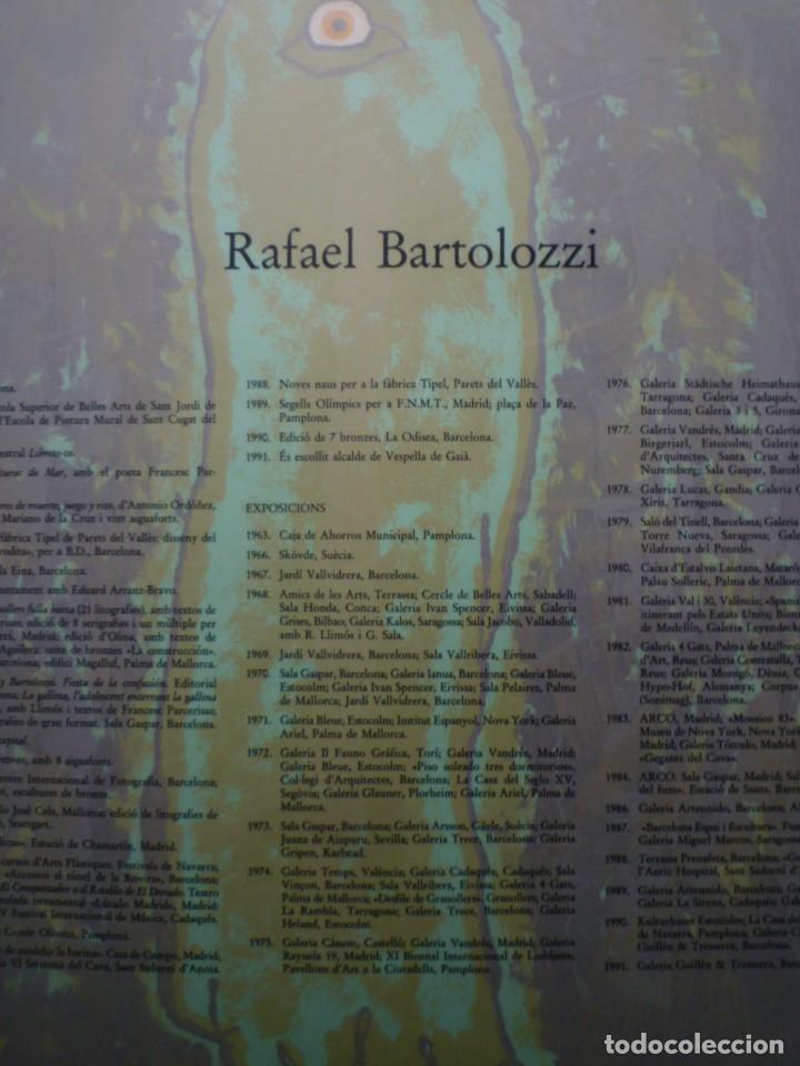 Arte: LITOGRAF&Iacute;A. RAFAEL BARTOLOZZI. 1992. TIRAJE 33/99 - Foto 1
