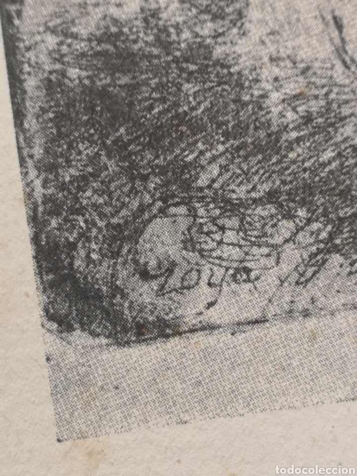 Arte: Litograf&iacute;a de Goya, 48x34cm - Foto 3