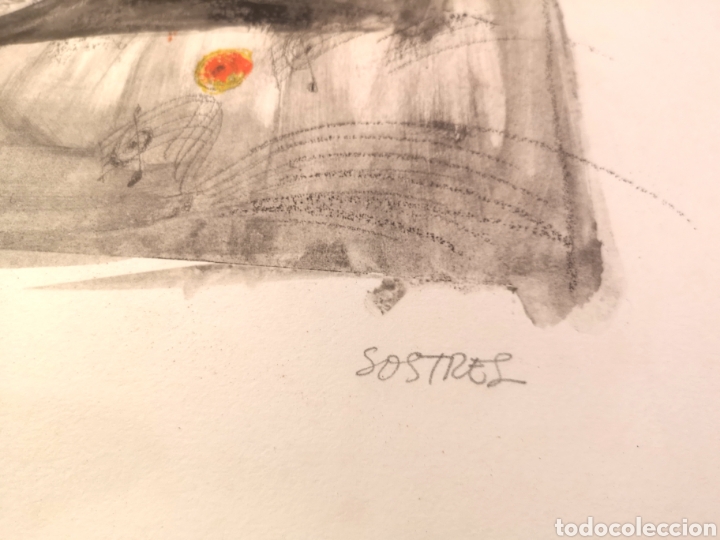 Arte: Litograf&iacute;a de Ferran Sostres - Foto 2