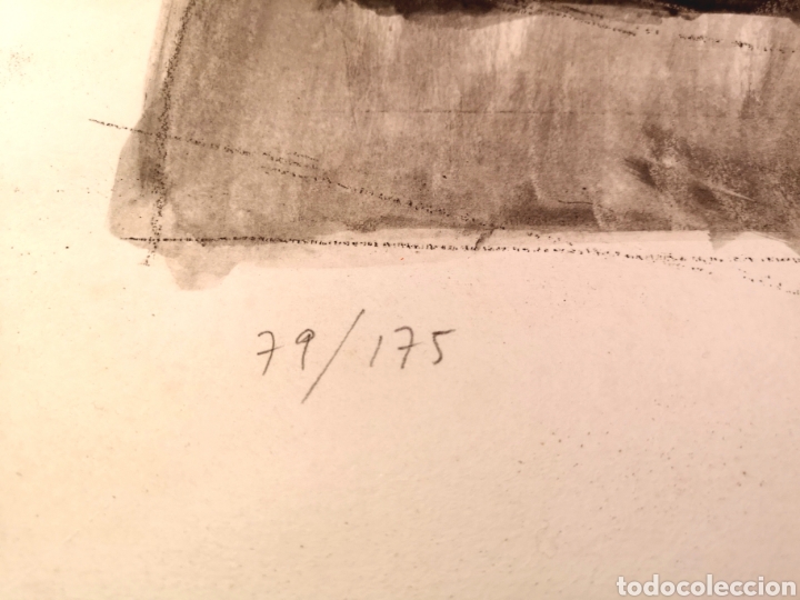Arte: Litograf&iacute;a de Ferran Sostres - Foto 3