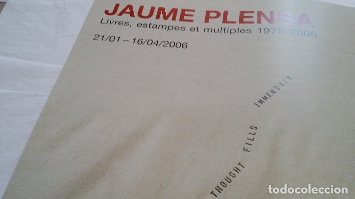 Arte: Jaume PLENSA: affiche original, Whos black, 2006 - Foto 3