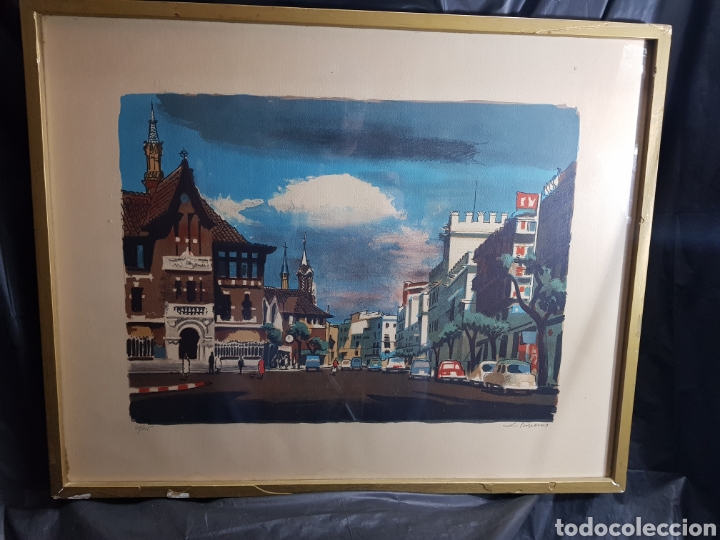 Arte: Litograf&iacute;a de Frederic Lloveras - Foto 3