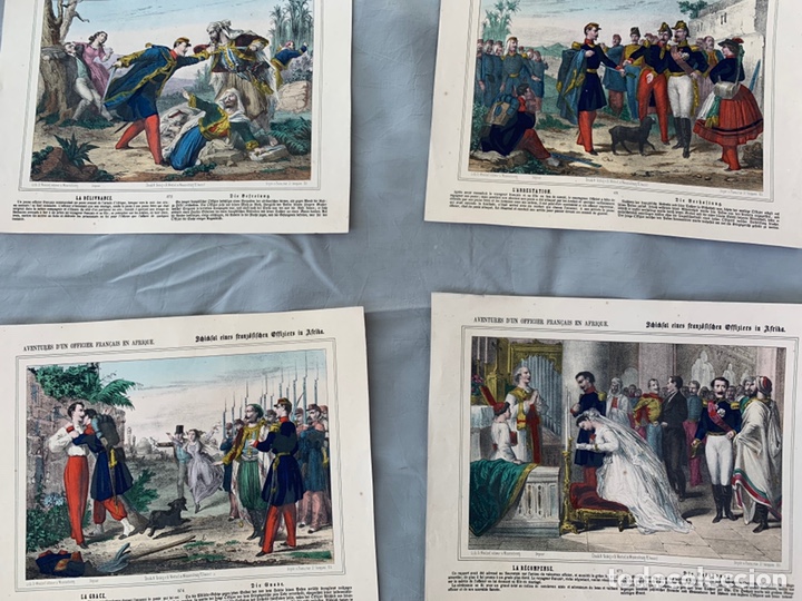 Arte: 4 litograf&iacute;as coloreada - Foto 1
