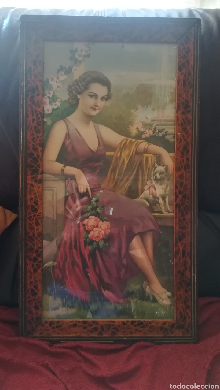 Arte: Antigua litograf&iacute;a - Foto 1