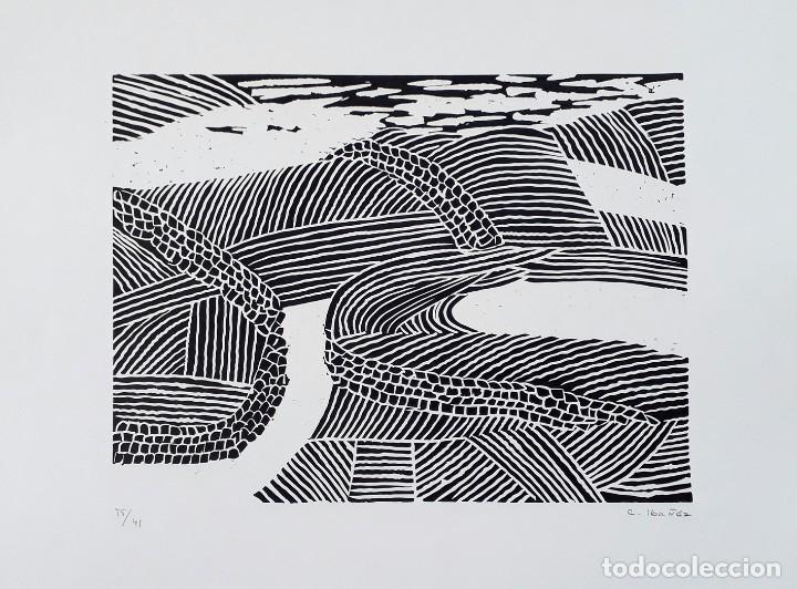 Arte: Concha Ib&aacute;&ntilde;ez. Lin&oacute;leo. - Foto 1