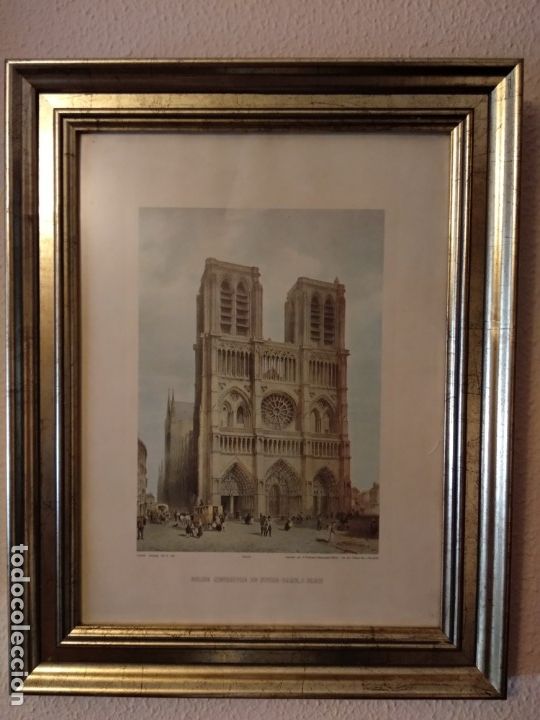 Arte: Cuadro Notre Dame Paris - Foto 1