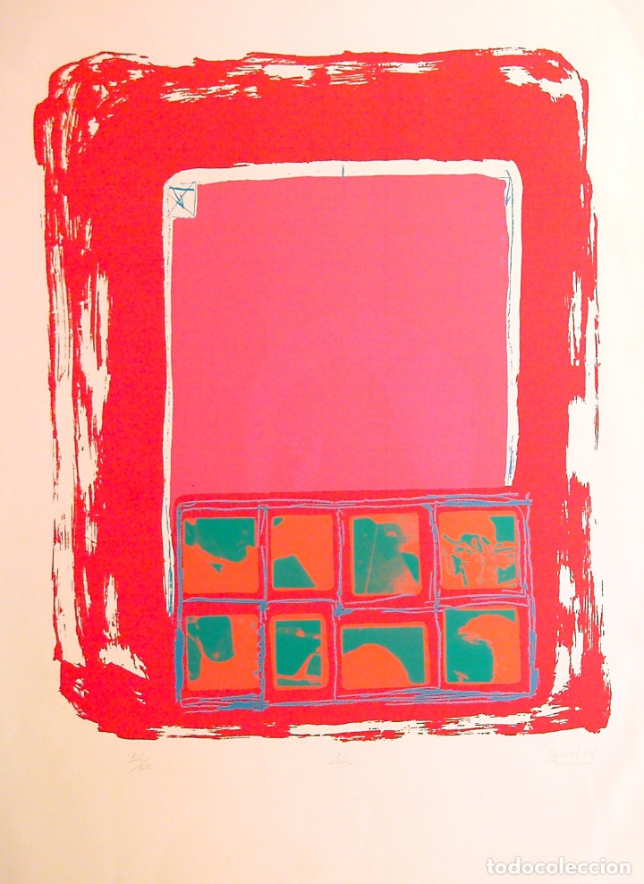 Arte: ALEJANDRO GRIMAL ( Litograf&iacute;a ) - Foto 1