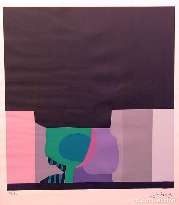Arte: GUTIERREZ ( Litograf&iacute;a ) - Foto 1