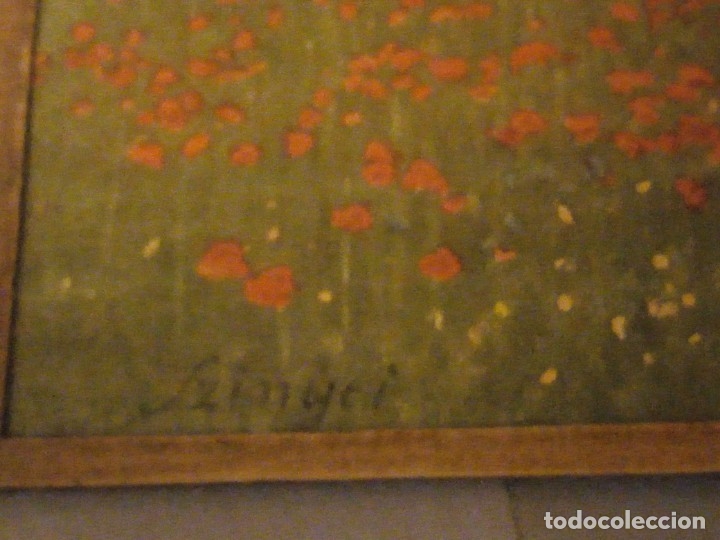 Arte: litograf&iacute;a szinyei campo de amapolas. - Foto 3
