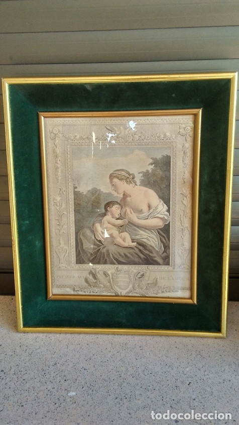 Arte: LITOGRAF&Iacute;A PREMIER AGE DE L&acute;AMOUR - Foto 1
