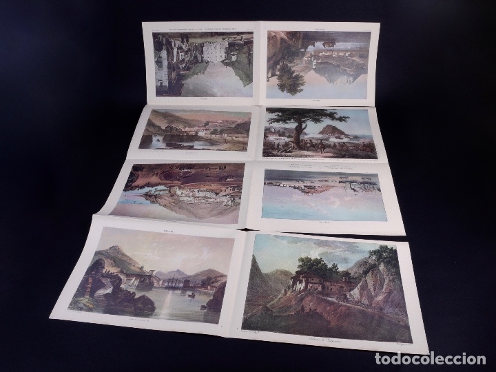 Arte: ANTIGUOS GRABADOS DE GUIPUZCOA Y DEM&Aacute;S REGIONES VASCAS. PLIEGO A. 1980