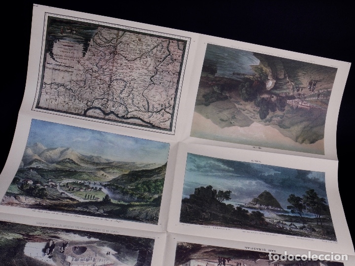 Arte: ANTIGUOS GRABADOS DE GUIPUZCOA Y DEM&Aacute;S REGIONES VASCAS. PLIEGO B. 1980