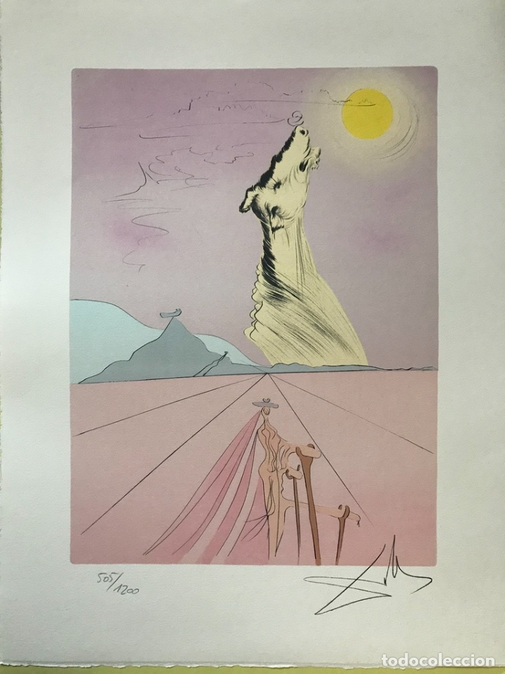 Arte: DALI, S (1904-1989). BENJAMIN. NUMERADA. LIMITADA. - Foto 5