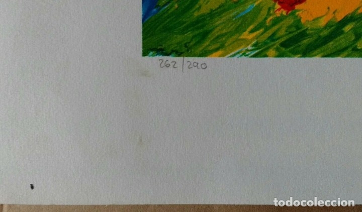 Arte: Fenech. Litograf&iacute;a firmada y numerada. - Foto 3
