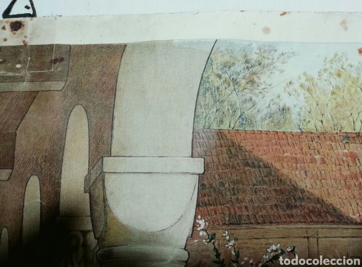 Arte: LITOGRAFIA A COLOR LEIPZIGER