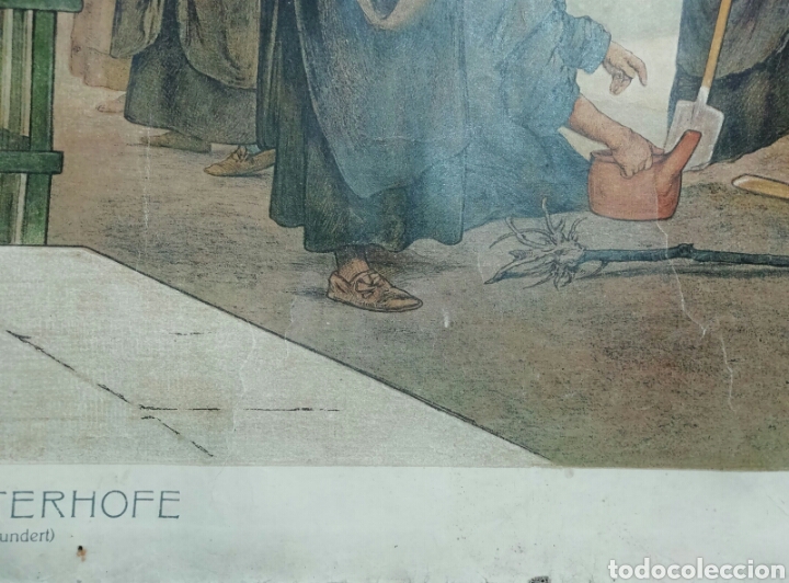 Arte: LITOGRAFIA A COLOR LEIPZIGER - Foto 5