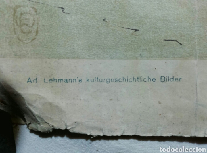Arte: LITOGRAFIA A COLOR LEIPZIGER - Foto 15