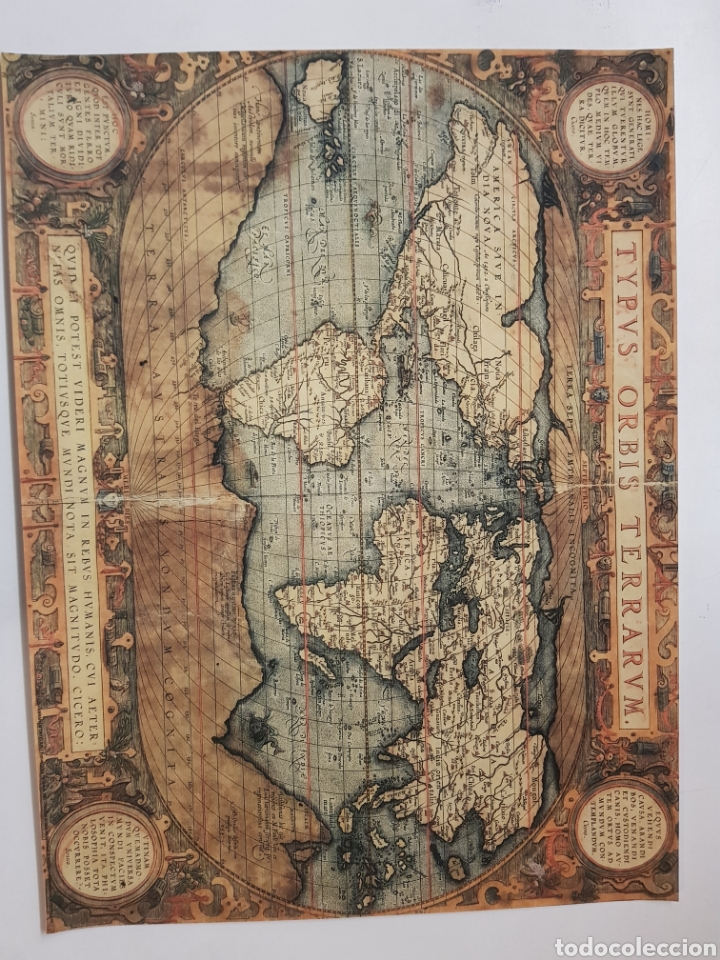 Mapa De Abraham Ortelius Myteyu