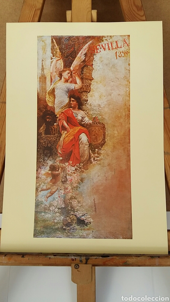 Art: SEMANA SANTA SEVILLA.FRANCISCO NARBONA. L&Aacute;MINA LITOGR&Aacute;FICA ORIGINAL CON MATR&Iacute;CULA LEGAL DE EDICI&Oacute;N.