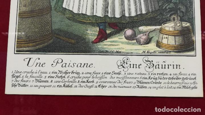Arte: CUADRO CON LITOGRAFIAS A COLOR FRANCESAS - Foto 6