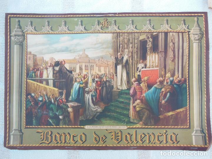 Arte: SAN VICENTE DA A CONOCER EN CASPE ...BANCO DE VALENCIA. 1955