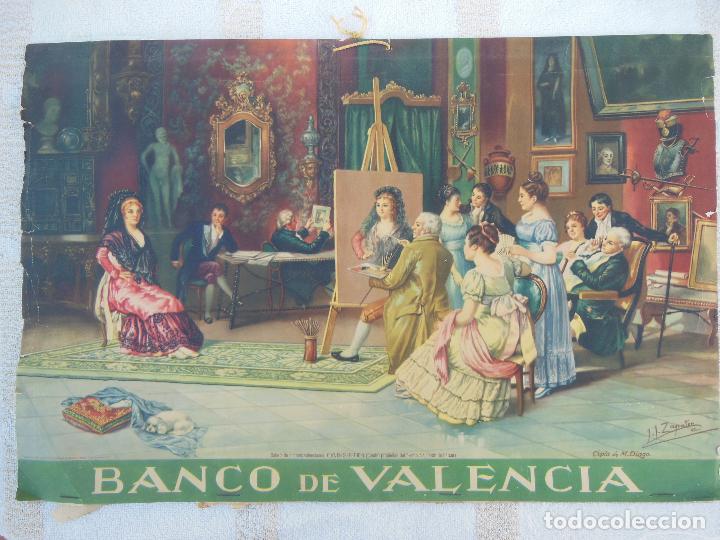 Arte: GOYA EN SU ESTUDIO. BANCO DE VALENCIA. 1955