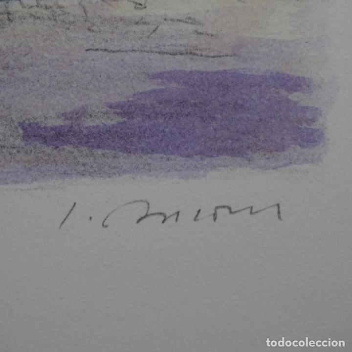 Arte: Litograf&iacute;a de Sim&oacute;n busom.108/150. - Foto 8