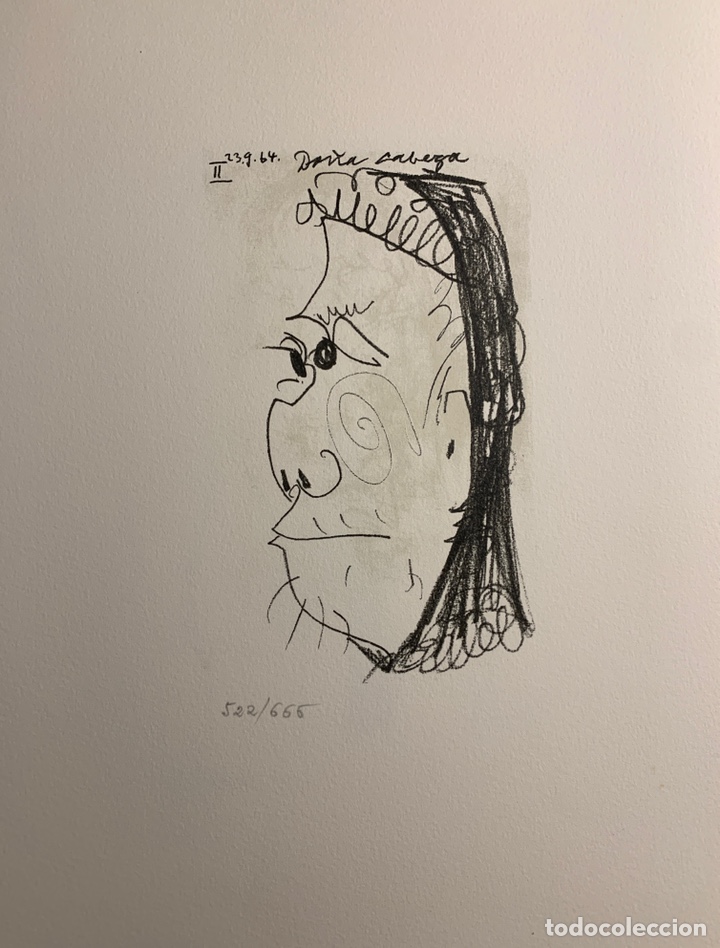 Arte: Litograf&iacute;a de Picasso - Foto 1