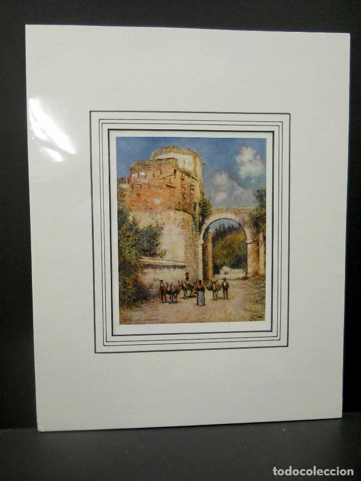 Art: Acueducto de la Alhambra de Granada Southern Spain