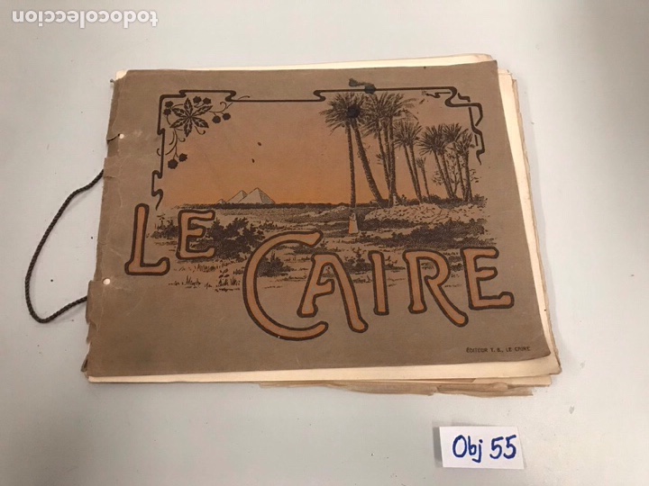 Arte: Albun de l&aacute;minas litograf&iacute;as Cairo - Foto 1