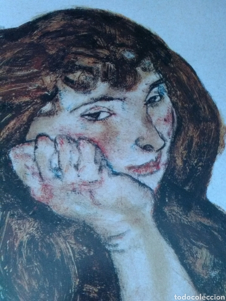 Arte: ***DESNUDO DE CHICA.***EGON SCHIELE.P&Oacute;STER. - Foto 2