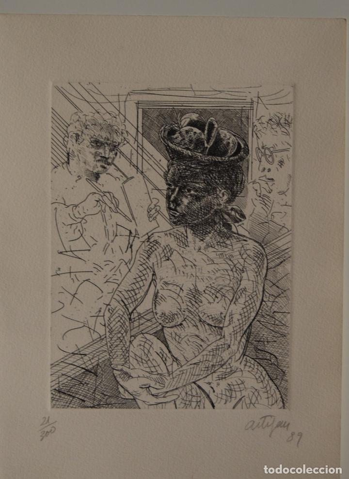 Arte: ARTIGAU FRANCESC GRABADO - Foto 1