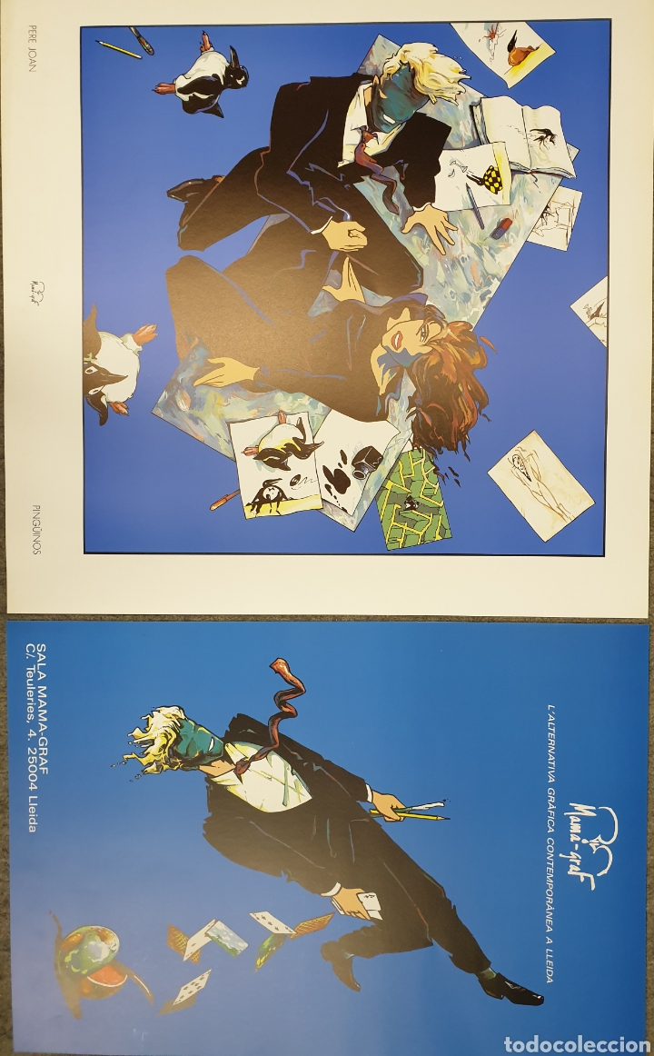 Art: Pere Joan Ping&uuml;ino carteles MamagraF bcn