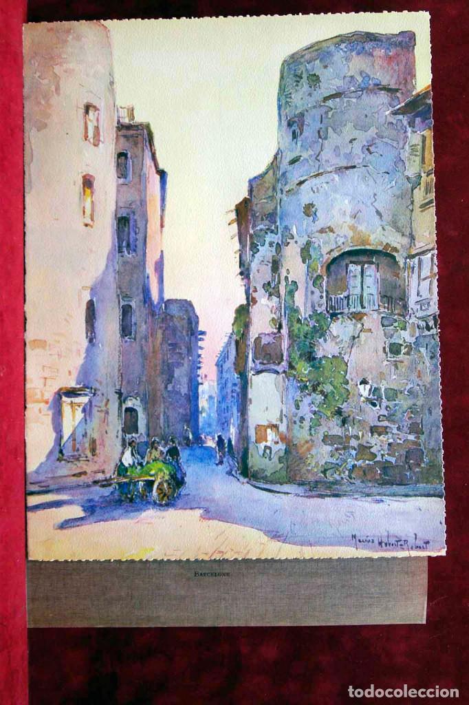 Arte: Barcelona de Marius Hubert Robert 1930 - Foto 1