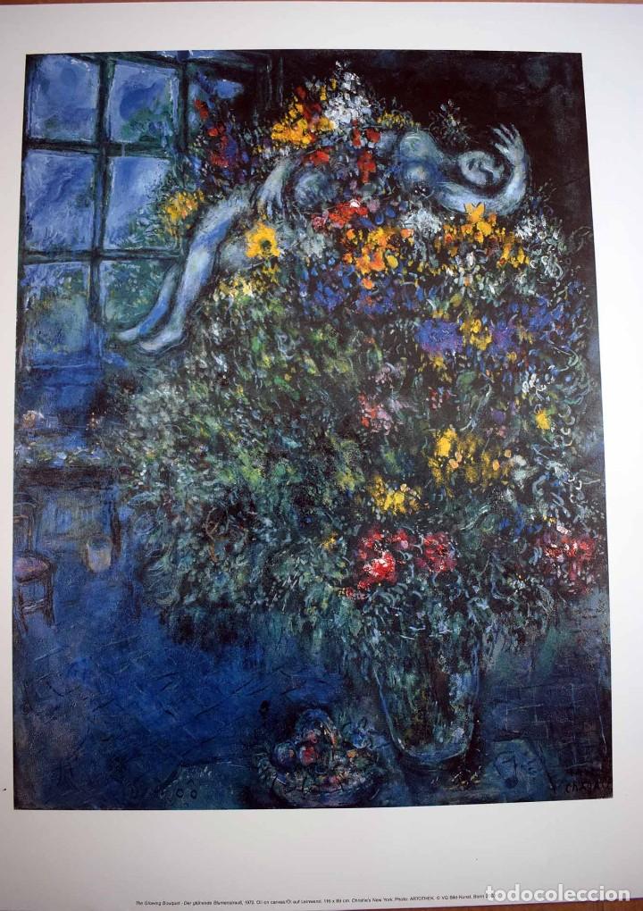 Arte: MARC CHAGALL - Litografia offset. 58 x 48 cm - Foto 1