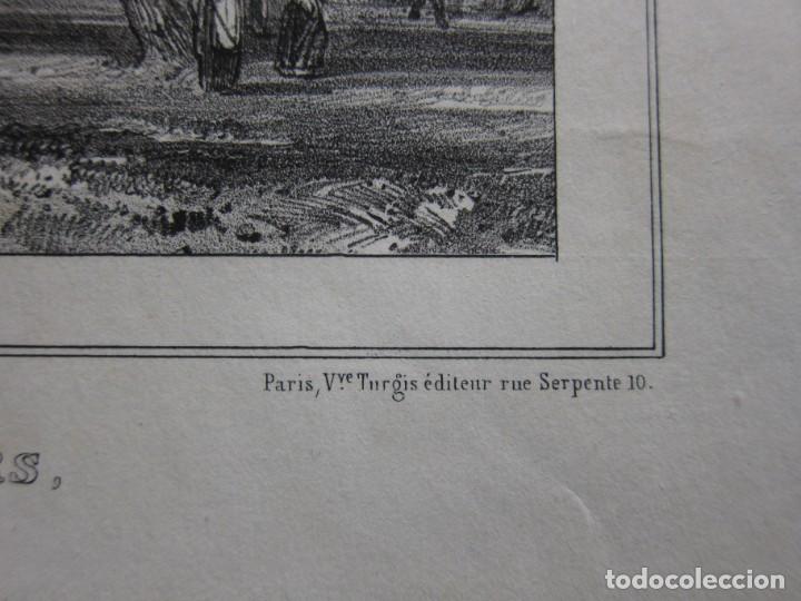 Arte: Litografia de Turgis, Cath&eacute;drale dAnvers - Foto 3