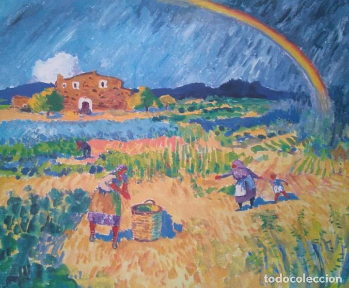 Arte: Ram&oacute;n Sanvisens: Siega con arco iris. Ejemplar 65/225 - Foto 1