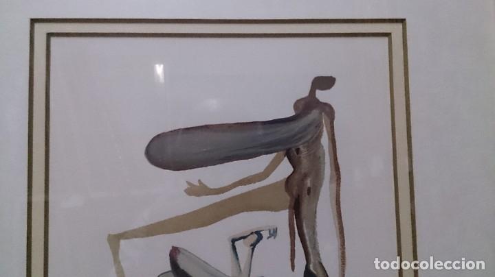 Arte: DALI litograf&iacute;a la divina comedia enmarcada - Foto 14