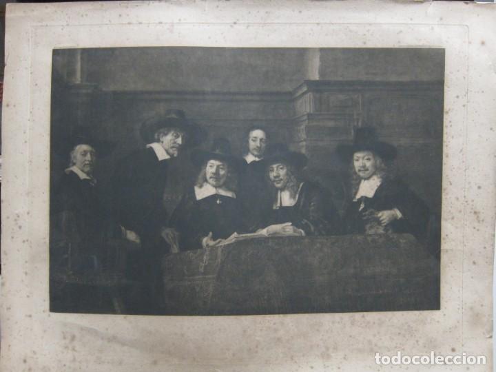 Arte: 'Los s&iacute;ndicos', After Rembrandt